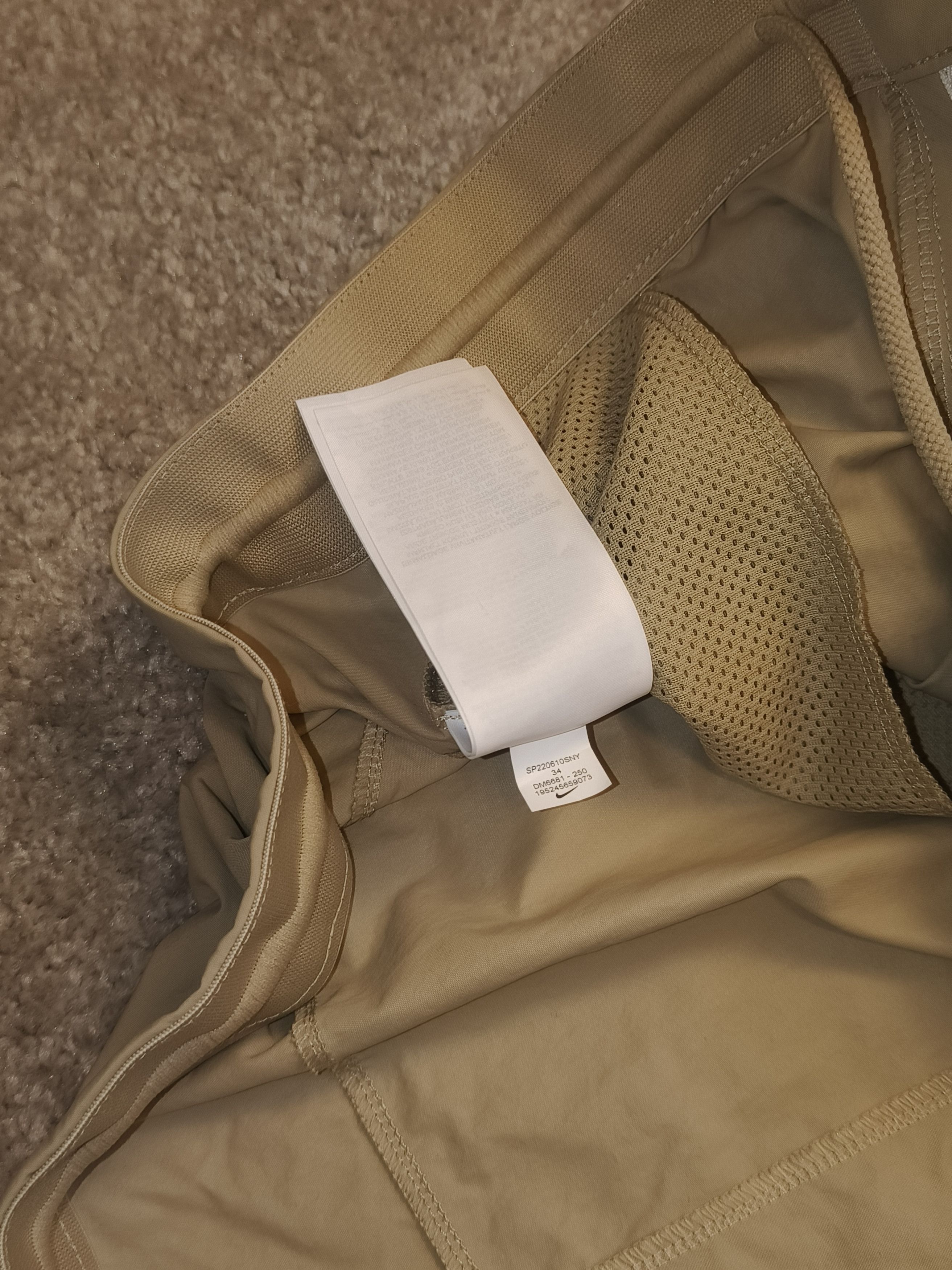 Nike Nike Essentials Utility Pants Cargo Tech Fleece Style Size US 34 / EU 50 - 6 Thumbnail