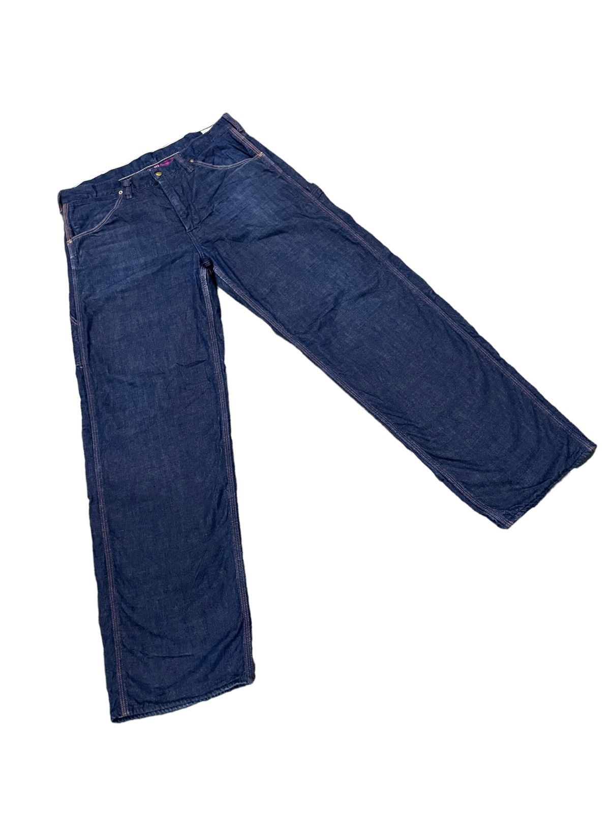 Japanese Brand Orslow Carpenter Blanket Lining Pants Size US 34 / EU 50 - 7 Thumbnail