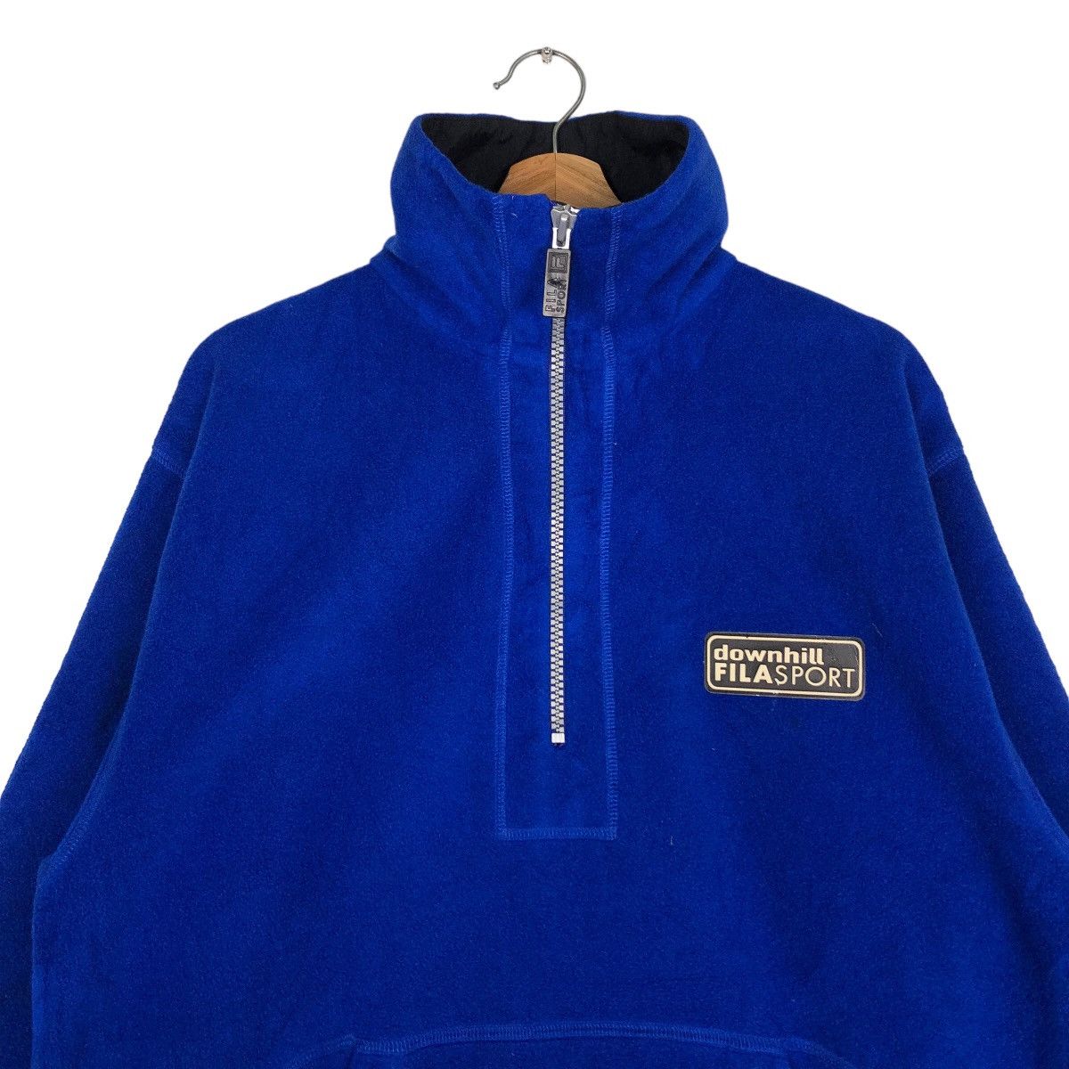 Japanese Brand 🔥Vintage Fleece Jacket Downhill Fila Sport High Collar Size US S / EU 44-46 / 1 - 3 Thumbnail