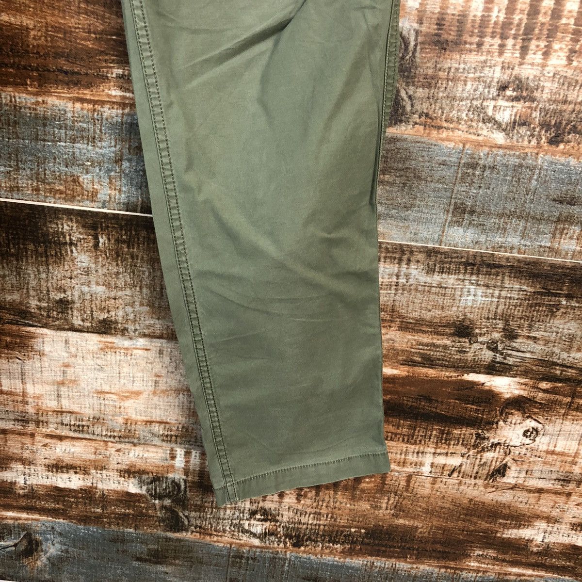 Japanese Brand DLL Uniqlo Green utility Cargo Multipocket Pants #C217 Size US 28 / EU 44 - 12 Thumbnail