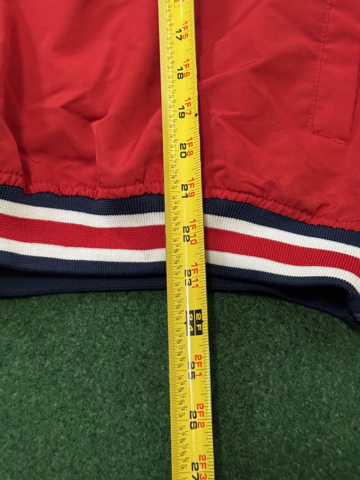 Starter intage 90s Cleveland Indians Starter Windbreaker XS Jacket Size XS / US 0-2 / IT 36-38 - 7 Thumbnail
