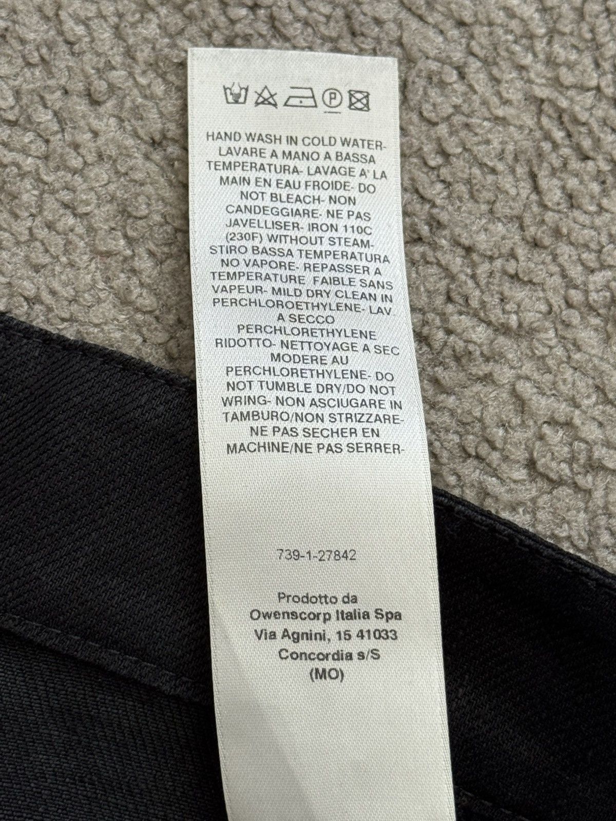 Rick Owens SS25 Rick Owens Mainline Hollywood Geth Cuttoff Linen Shorts Size US 31 - 10 Thumbnail