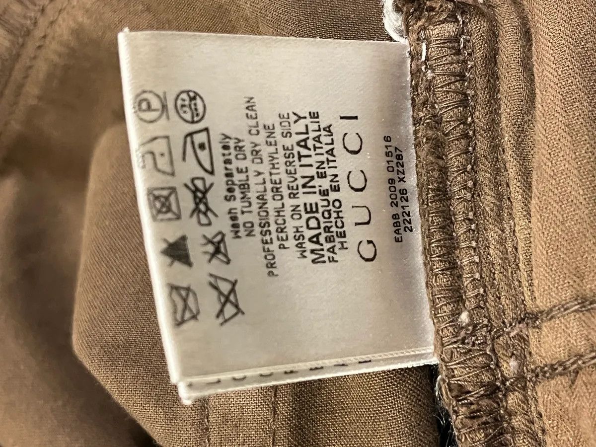 Gucci AW2009 Gucci Brown Denim Jeans Size US 32 / EU 48 - 12 Thumbnail
