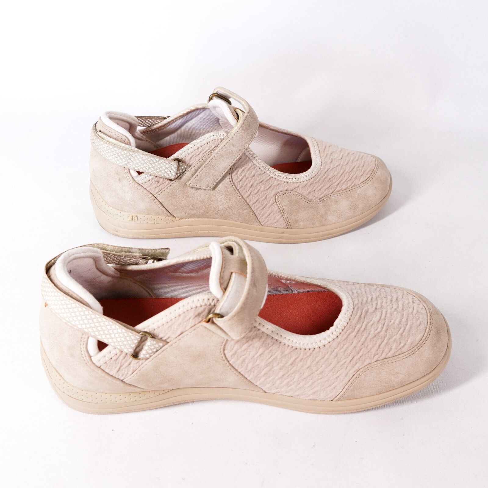 Drew Drew Buttercup Sand Diabetic Shoes Women's 8W Sneakers Size US 8 / IT 38 - 6 Thumbnail
