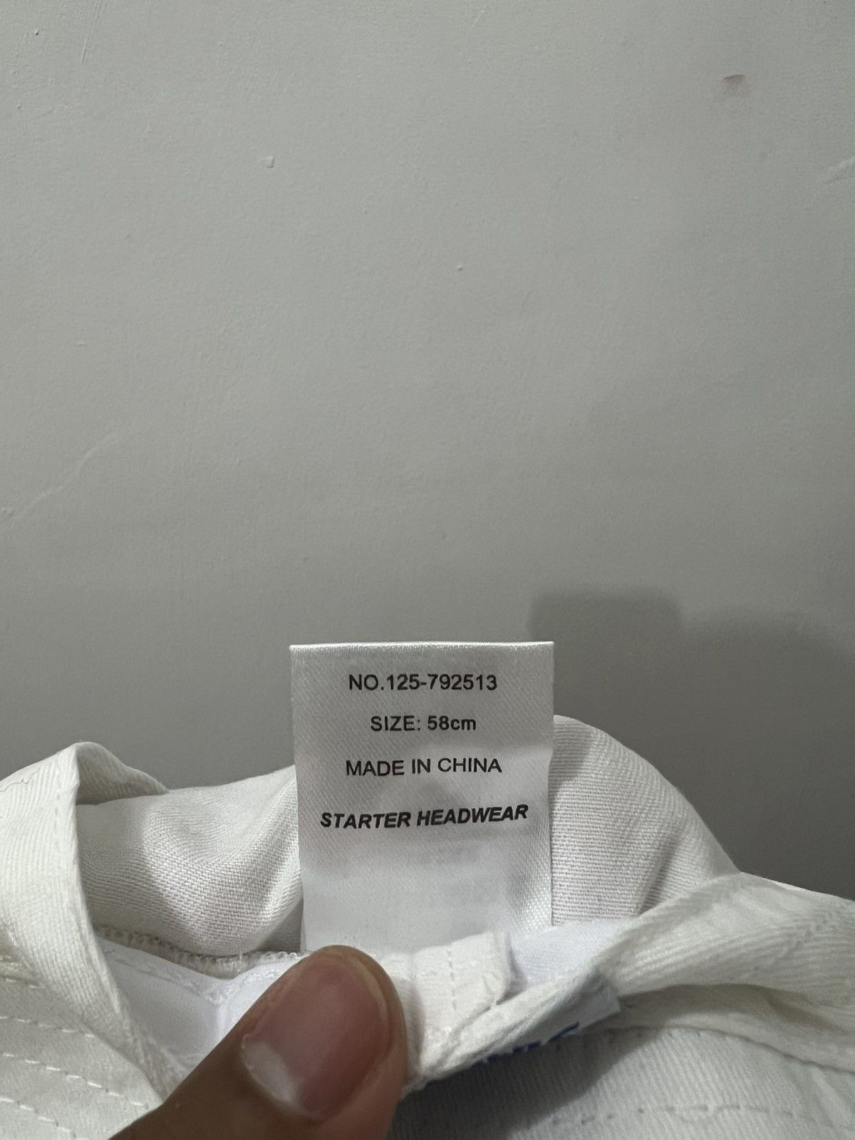 Japanese Brand Starter White Bucket Hat Size ONE SIZE - 15 Thumbnail