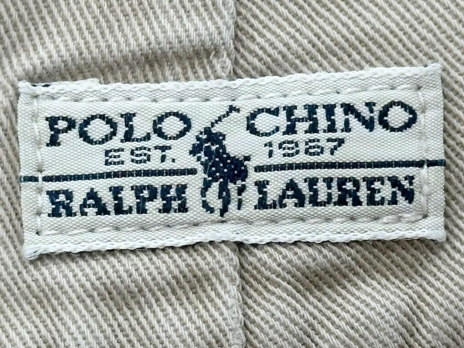 Polo Ralph Lauren Polo Ralph Lauren Pleated Straight Chinos Brown Mens 40/28 Size US 40 / EU 56 - 6 Thumbnail