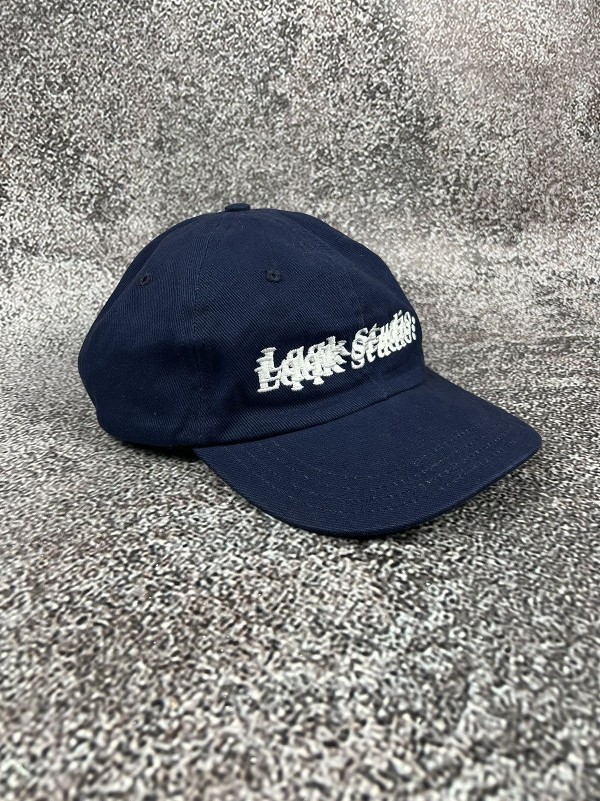 LQQK Studio Lqqk Studio Embroidered logo adjustable strap baseball cap Size ONE SIZE - 1 Thumbnail