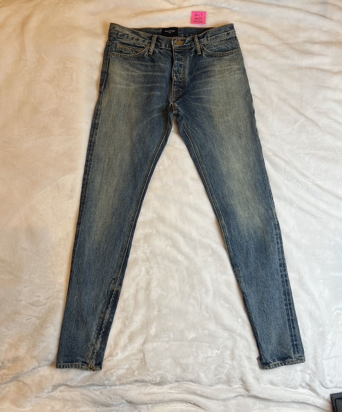 Fear of God Fear Of God Splatter Paint Denim Jeans | Grailed