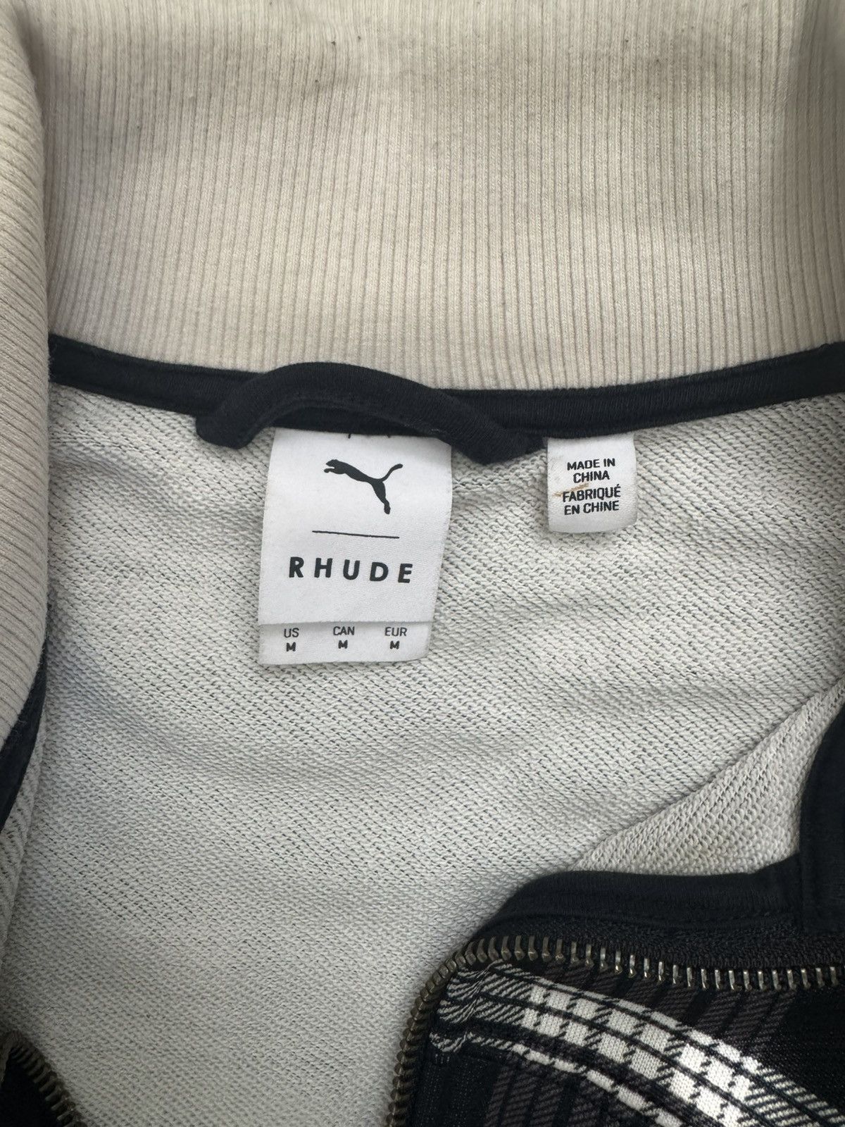 Puma × Rhude Rhude Black & White Puma Edition XTG AOP Track Jacket Size US L / EU 52-54 / 3 - 5 Thumbnail