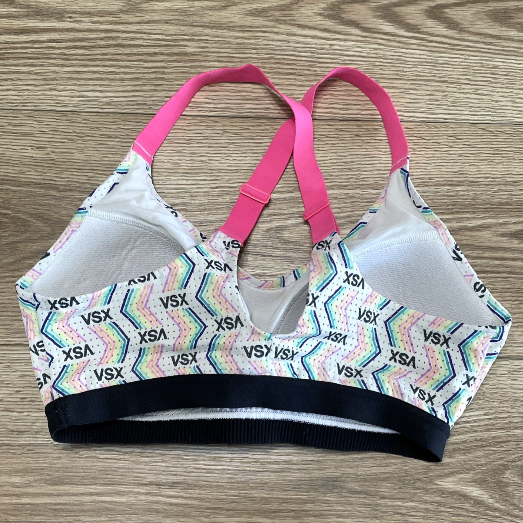 Victoria's Secret Victoria's Secret Sports Bra Women Activewear 34D Multicolor Victoria Sport Size ONE SIZE - 2 Thumbnail