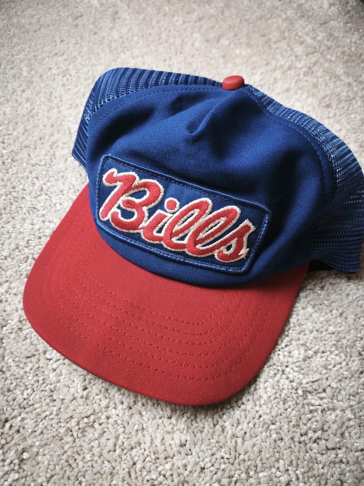 New Era Vintage New Era Buffalo Bills Patch Trucker Snapback Cap Hat Size ONE SIZE - 1 Thumbnail