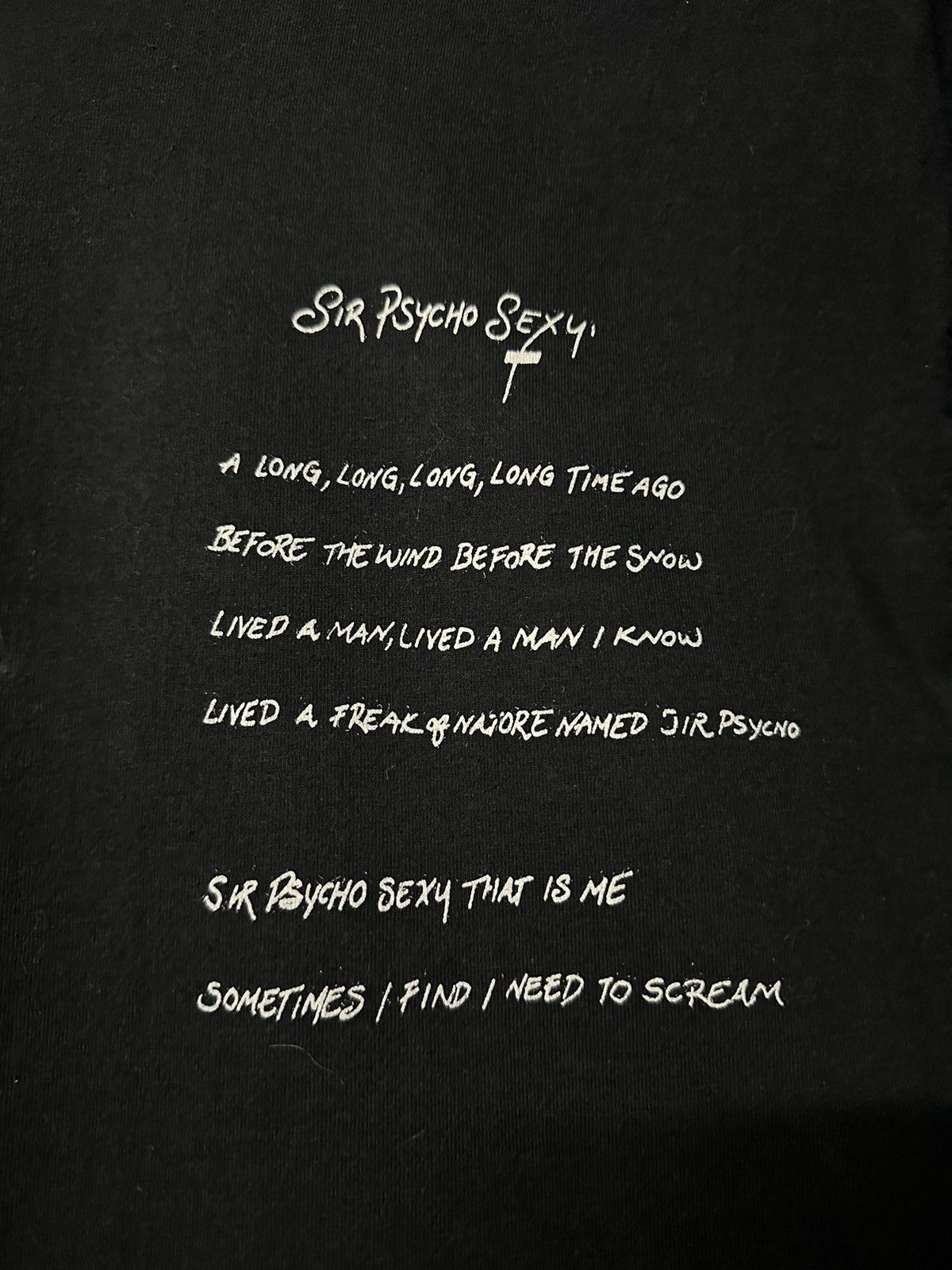 Band Tees Vintage 90s Red Hot Chilli Pepper Sir Psycho Sexy Faded Tee Size US M / EU 48-50 / 2 - 8 Thumbnail