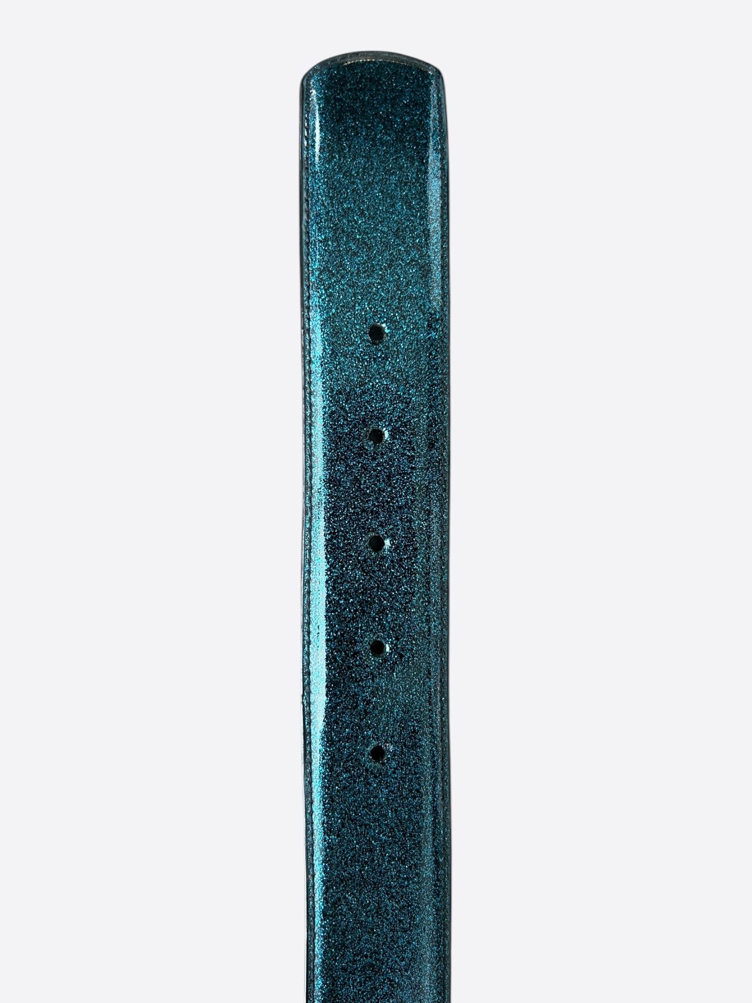 Chrome Hearts Chrome Hearts Blue Galaxy & Silver Gunslinger Belt Size 30 - 3 Thumbnail