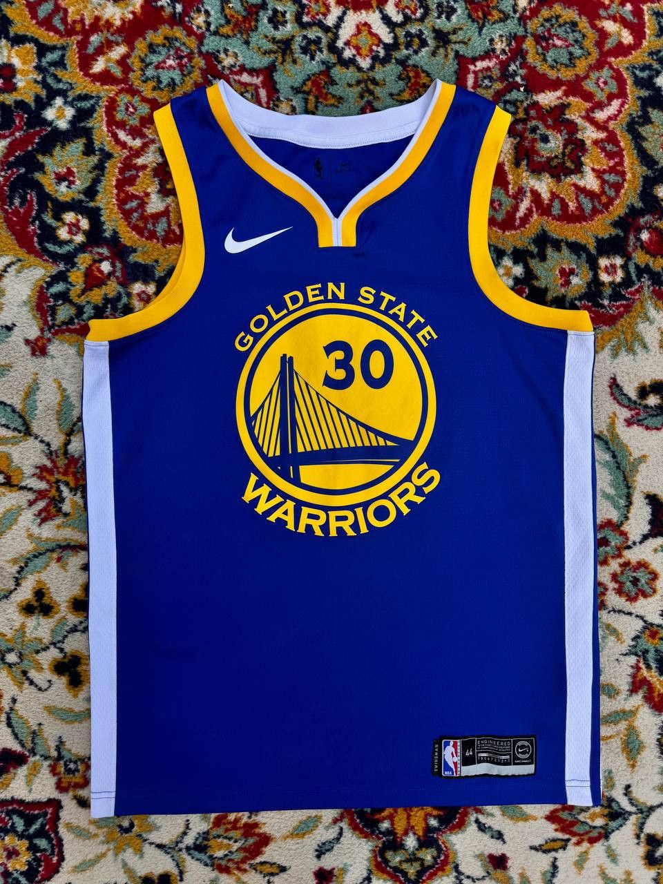 NBA × Vintage Nike NBA Golden State Warriors Steph Curry NBA Jersey Size US M / EU 48-50 / 2 - 1 Thumbnail
