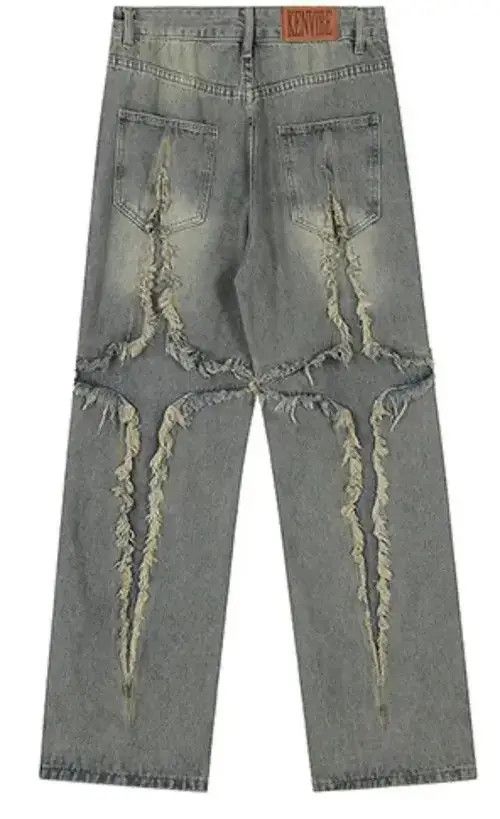 American Edition × Japanese Brand × Jean Washing Vintage Raw Jeans Size US 32 / EU 48 - 2 Thumbnail