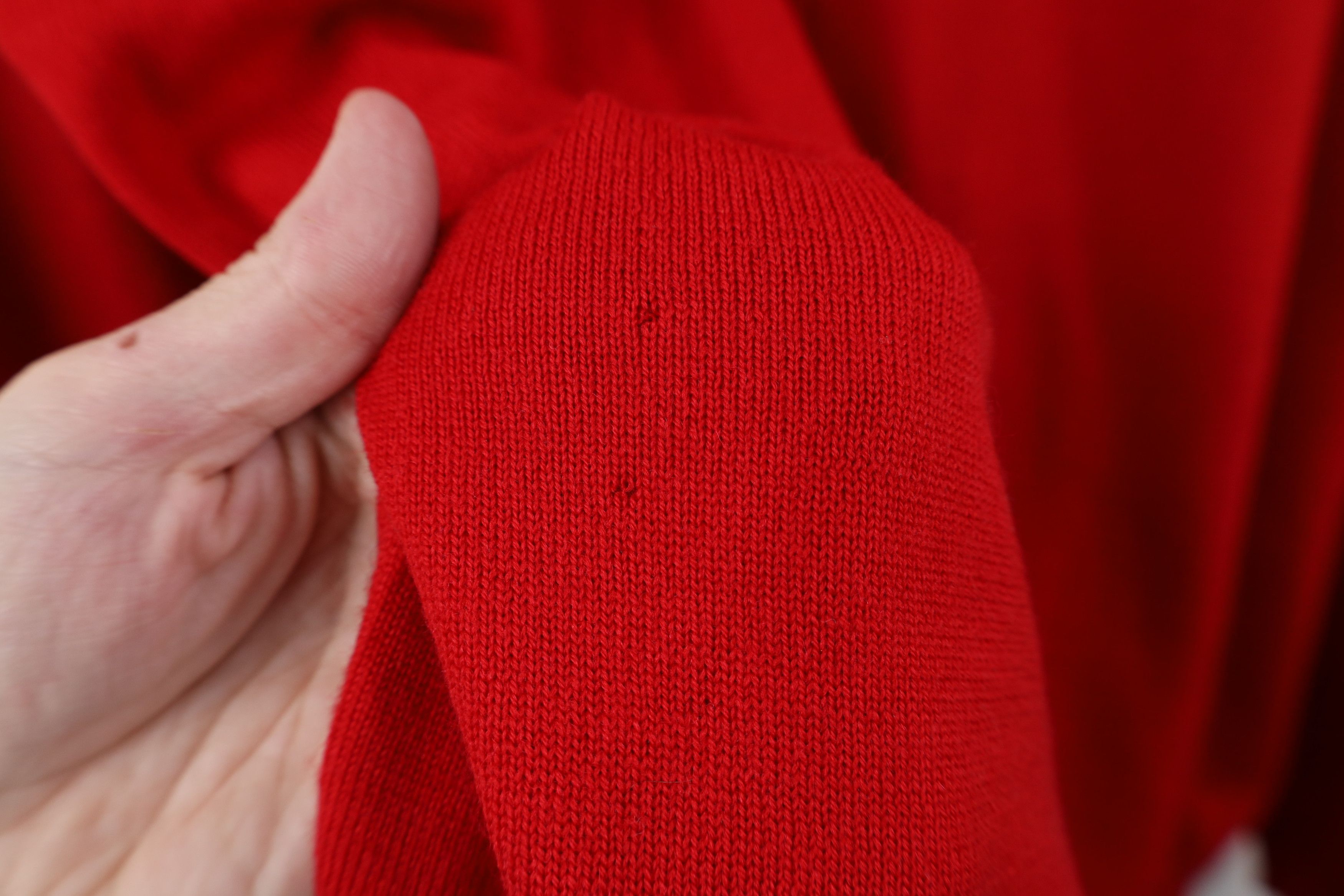 Vintage Vintage 90s Streetwear Merino Wool Knit Collared Sweater Size US XXL / EU 58 / 5 - 8 Thumbnail