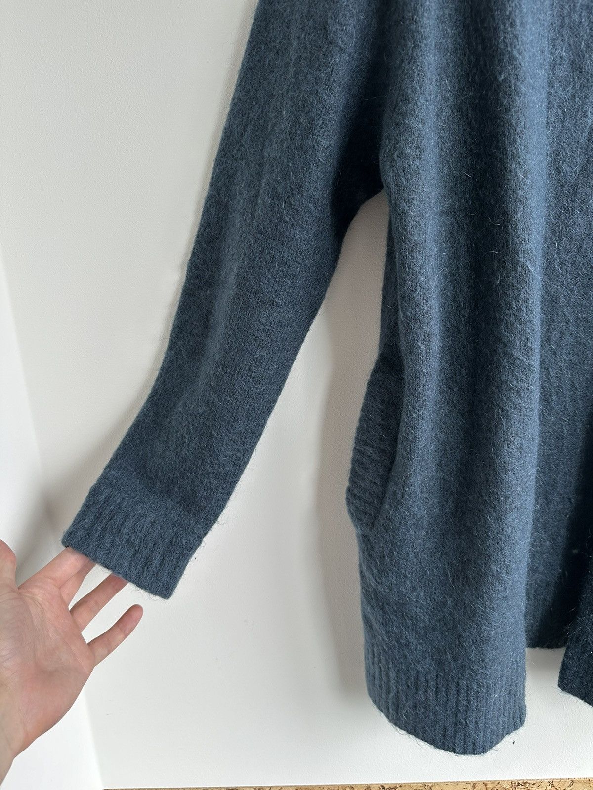 Acne Studios Acne Studios Raya Sh mohair Paw 15 Knit Cardigan Mint Size M Size M / US 6-8 / IT 42-44 - 4 Thumbnail