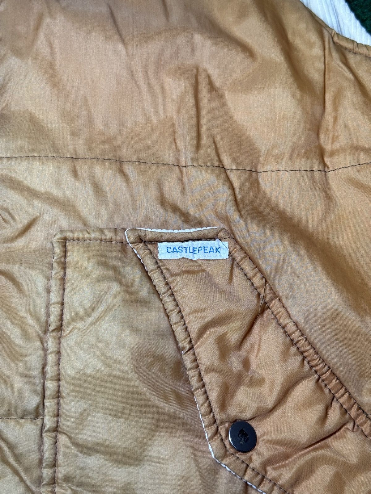 Vintage Vintage 70s Castlepeak Corduroy Reversible Button Up Vest Size US M / EU 48-50 / 2 - 5 Thumbnail