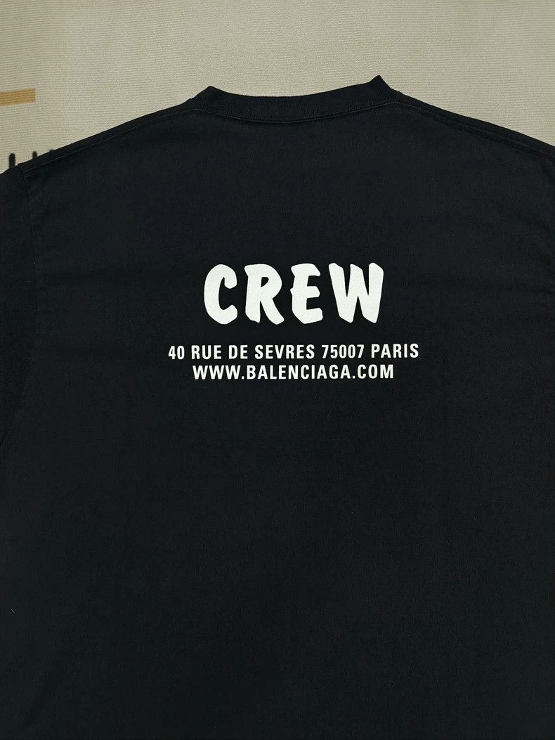 Balenciaga Balenciaga small monogram logo short sleeves 2504-Nextarro Size US XS / EU 42 / 0 - 4 Thumbnail