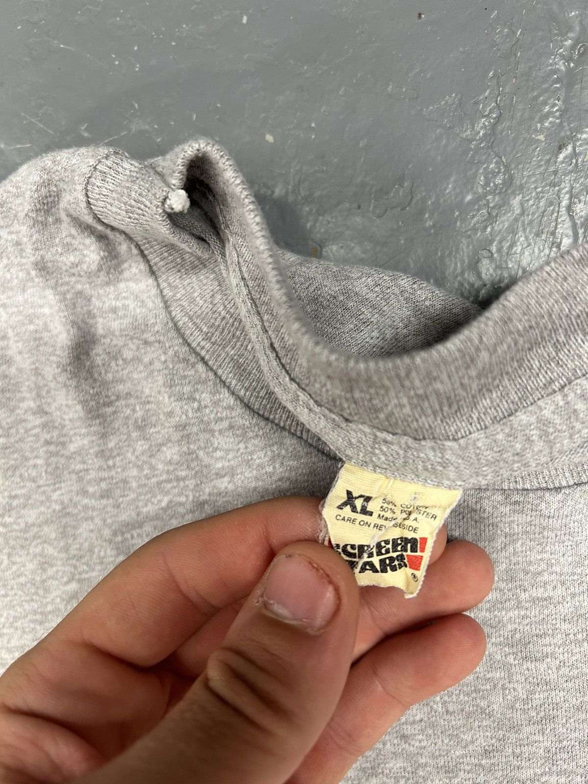 Japanese Brand × Vintage Crazy Vintage 90s Rare Grey Isoptin Drug Tee Shirt Pharmacy Size US L / EU 52-54 / 3 - 3 Thumbnail