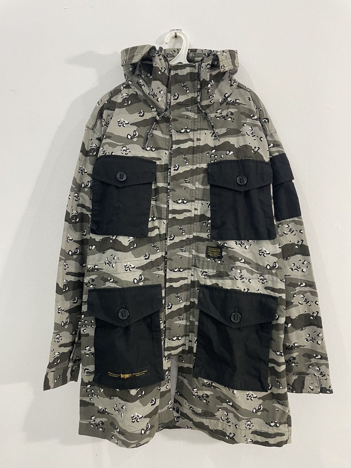 Bape A Bathing Ape (BAPE) Desert Camo Loose Fit Military Jacket Size US XL / EU 56 / 4 - 1 Thumbnail
