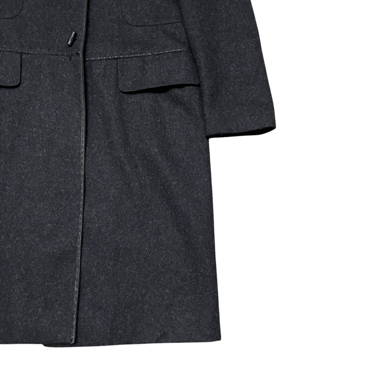 Fendi Fendi Wool Long Coat Size S / US 4 / IT 40 - 4 Thumbnail