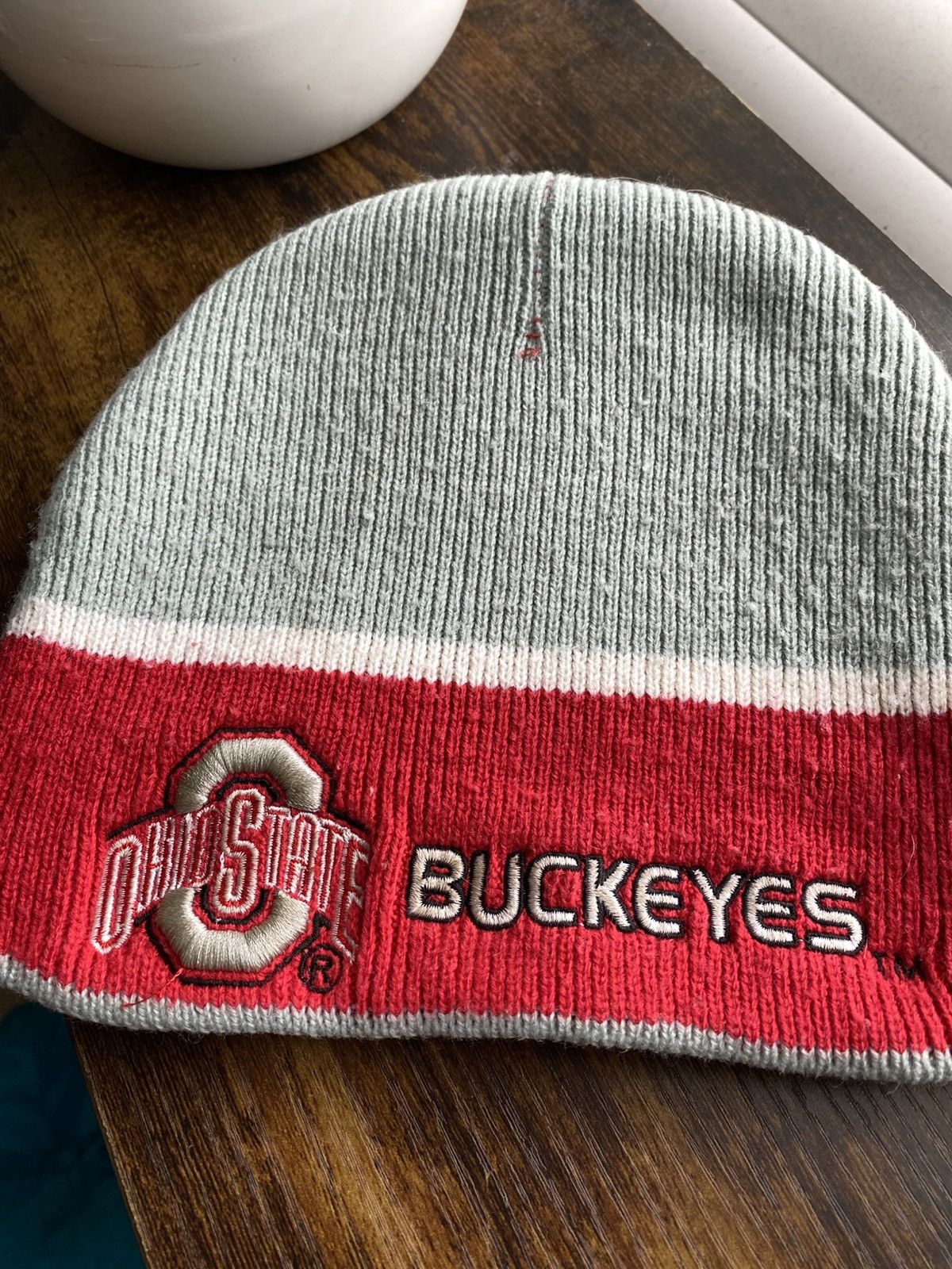 Vintage Vintage Ohio Buckeyes Reversible Beanie Size ONE SIZE - 4 Thumbnail