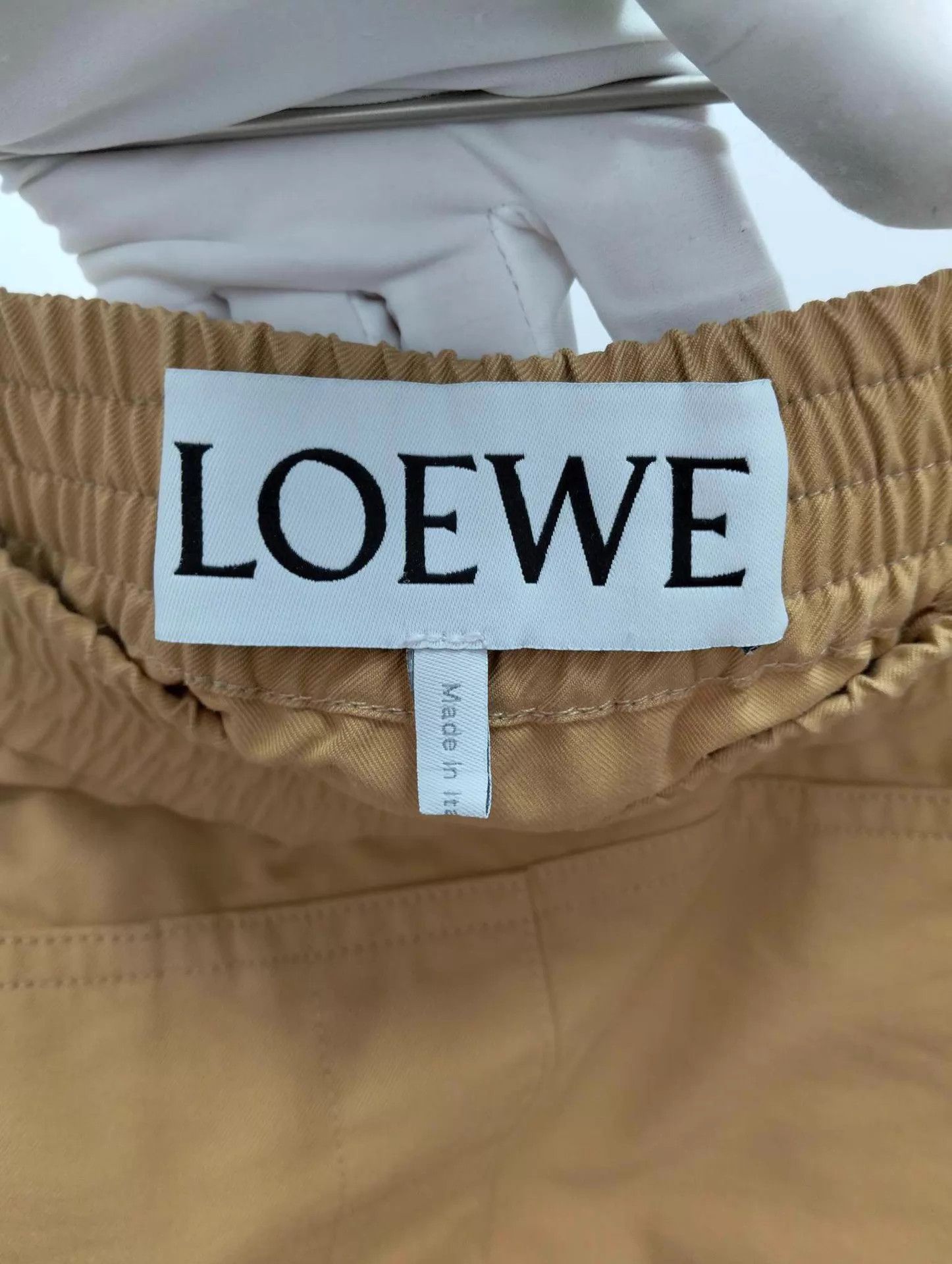 Loewe Loewe Khaki Cotton Feel Women's S Pants 98 New Size 26" / US 2 / IT 38 - 3 Thumbnail
