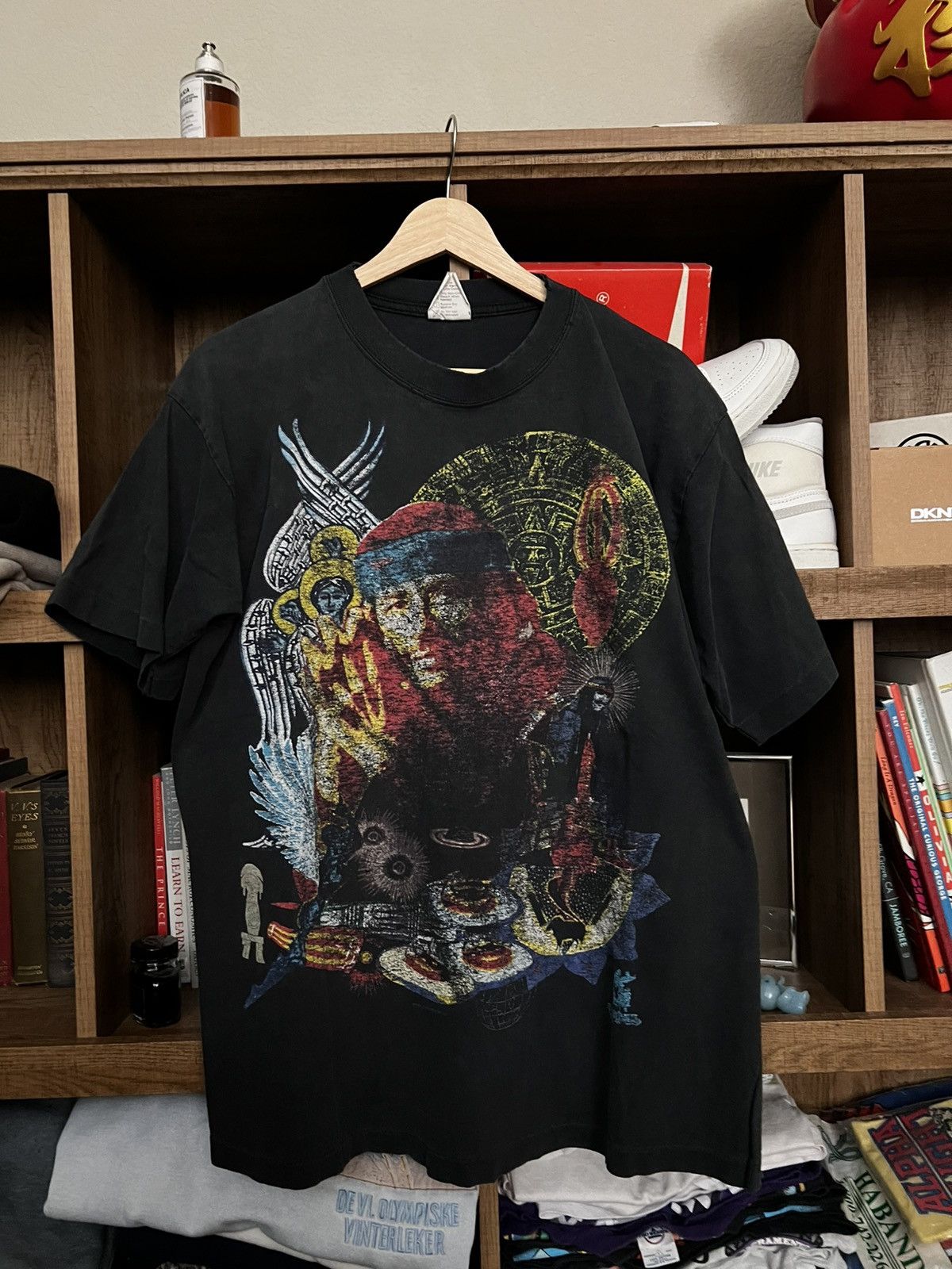 Vintage Vintage Carlos Santana shirt Size US L / EU 52-54 / 3 - 1 Thumbnail