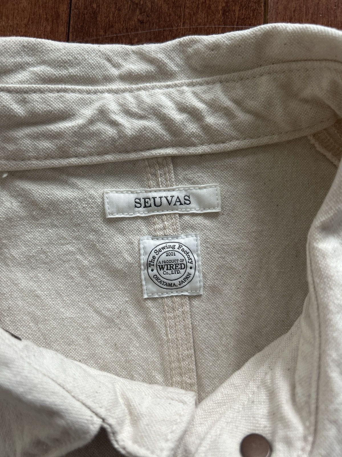 Japanese Brand Seuvas Japan 10oz Canvas Raglan Coverall kapital orSlow Size US XL / EU 56 / 4 - 7 Thumbnail