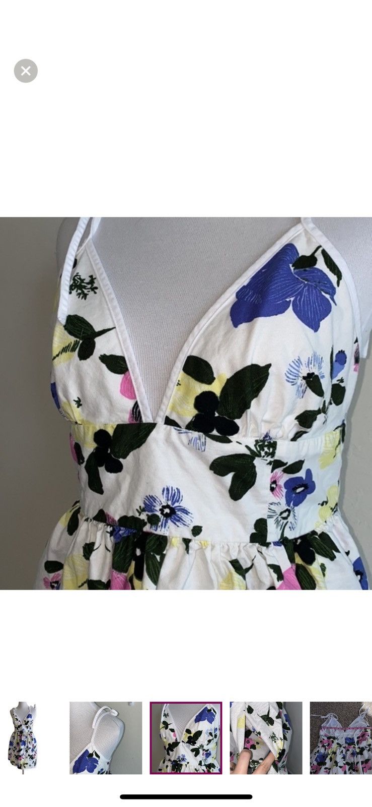 Jack Wills Jack wills Ella oxford floral dress size 6 or 8 Size M / US 6-8 / IT 42-44 - 4 Thumbnail