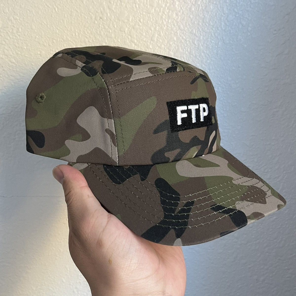 2025’ Fuck The Population Velcro Logo Camp Hat Camo O/S