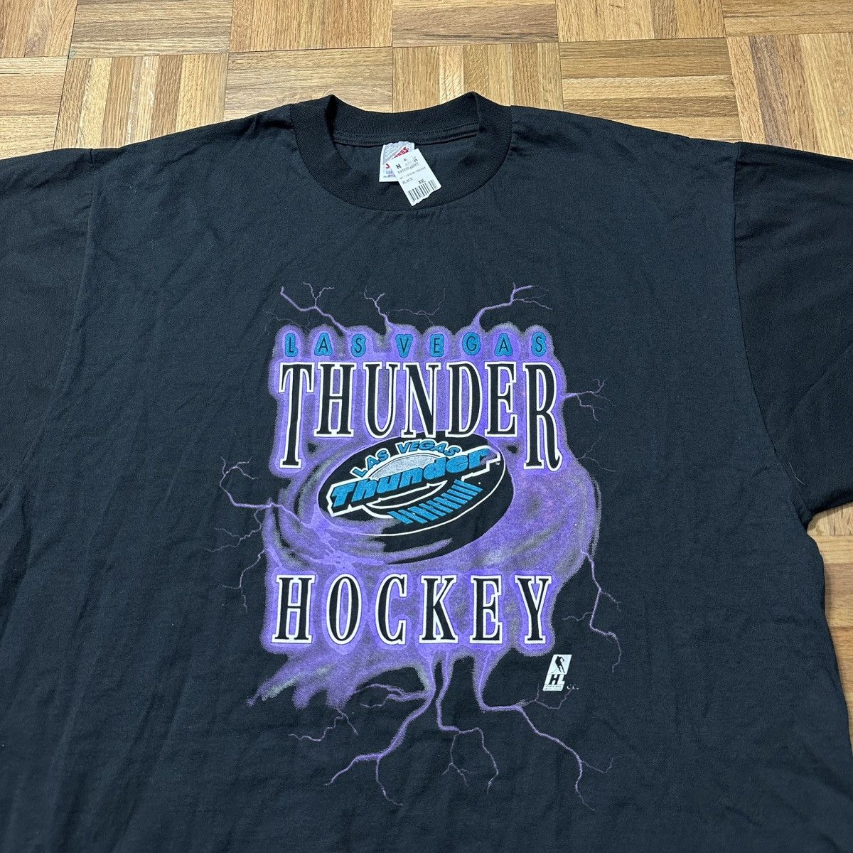 Jerzees Vintage Las Vegas Thunder tee Size US XXL / EU 58 / 5 - 3 Thumbnail