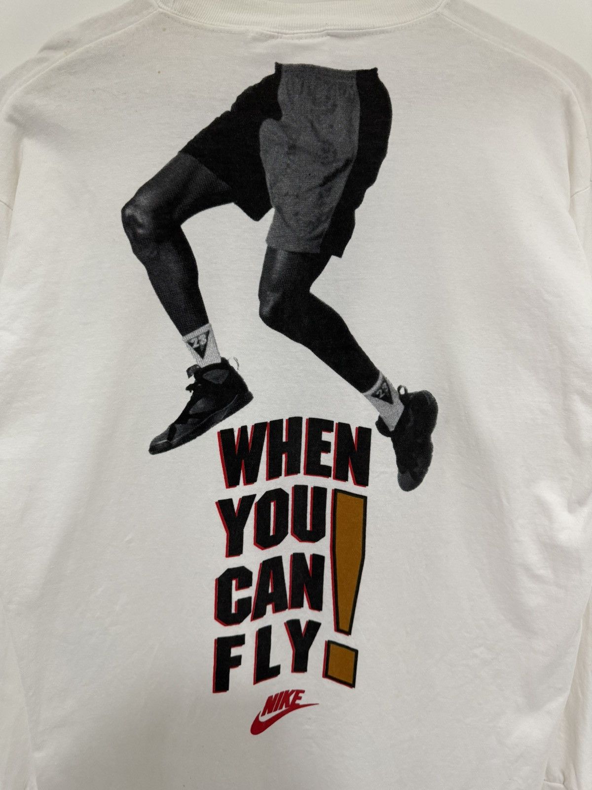 Nike Vintage Nike 90’s Michael Jordan Longsleeve Tshirt Size US L / EU 52-54 / 3 - 8 Thumbnail