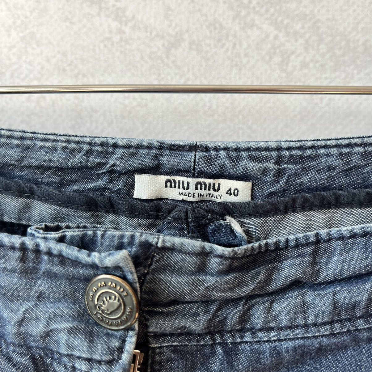 Miu Miu Miu Miu classic pants size 40 trousers Size 27" / US 4 / IT 40 - 3 Thumbnail