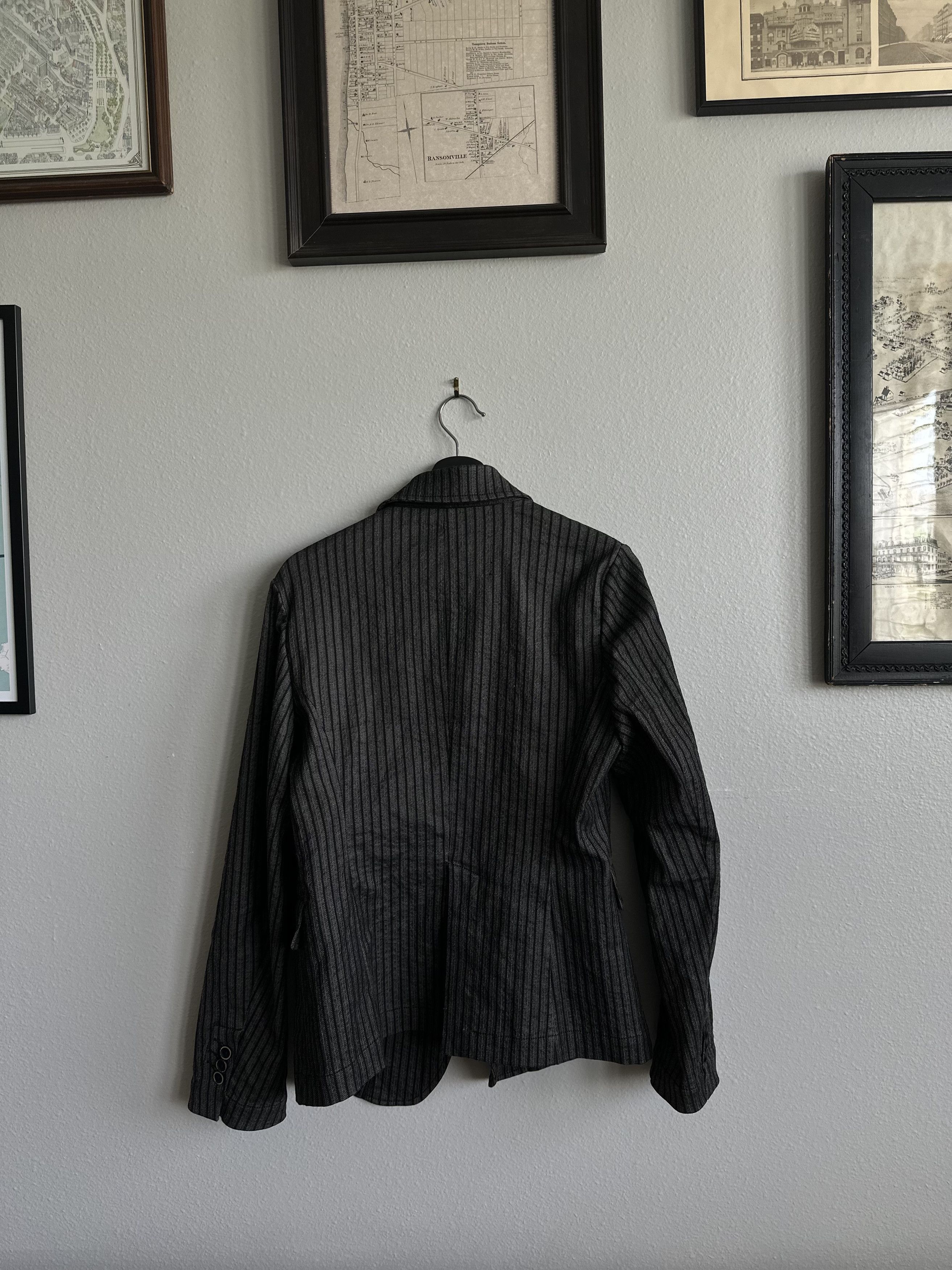 Uma Wang Uma wang striped blazer Size 46R - 2 Thumbnail