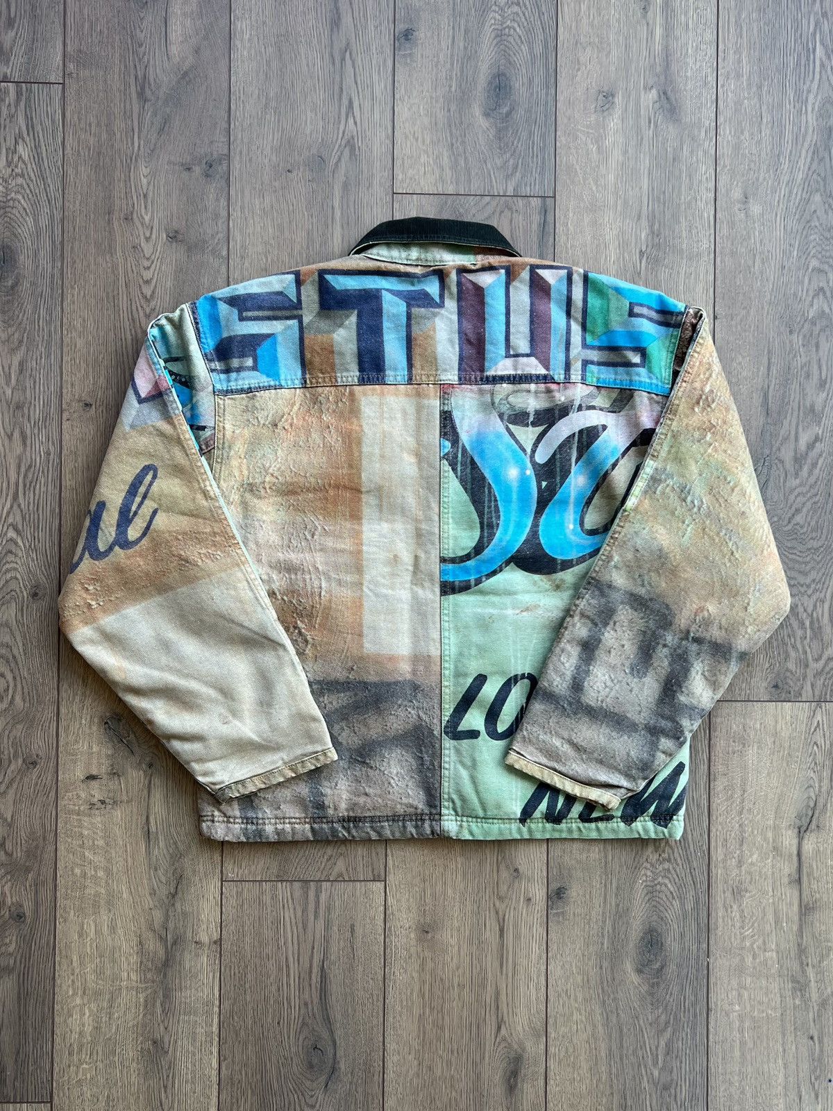 Stussy Stussy x Alfonso Gonzales Jr. Canvas Work Jacket Large Size US M / EU 48-50 / 2 - 6 Thumbnail