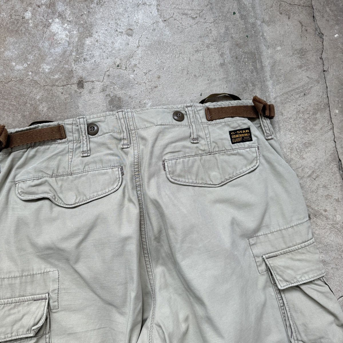 G-Star × Vintage Vintage G-Star Cargo Baggy Pants Size US 34 / EU 50 - 8 Thumbnail