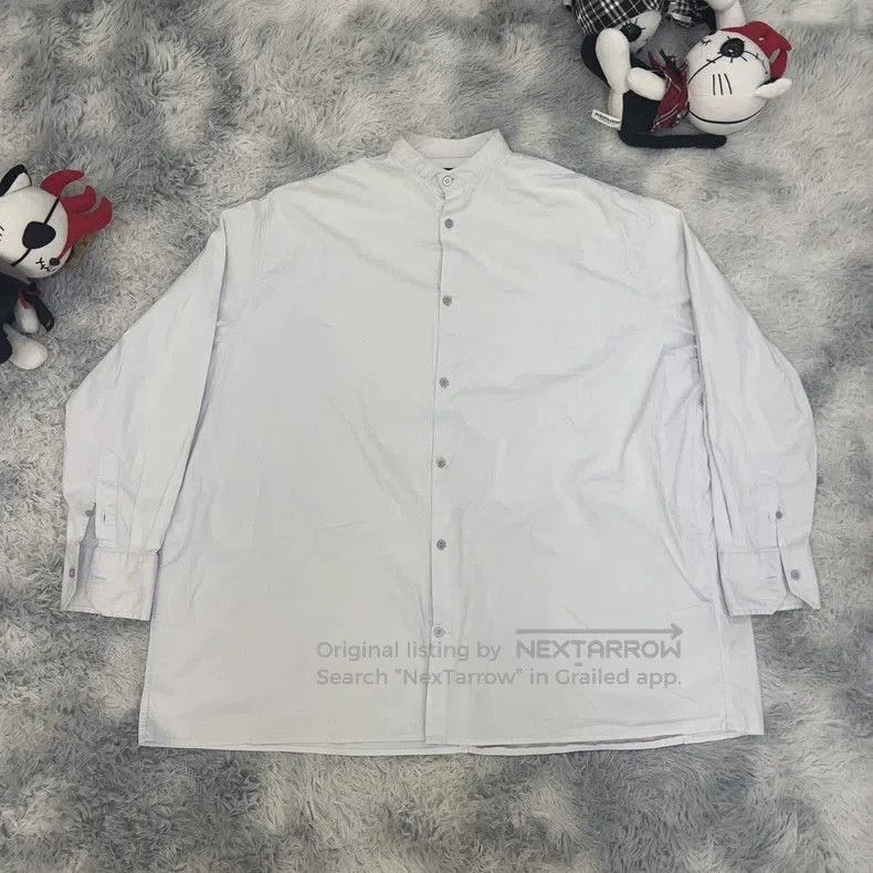 Raf Simons Raf Simons SS17 White Shirt with Graphic. Size US M / EU 48-50 / 2 - 2 Thumbnail