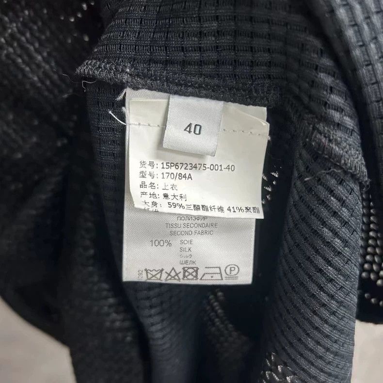 Givenchy Givenchy Givenchy Black Mesh Design Dress for Sale -2507 Size US 40 / EU 56 - 4 Thumbnail