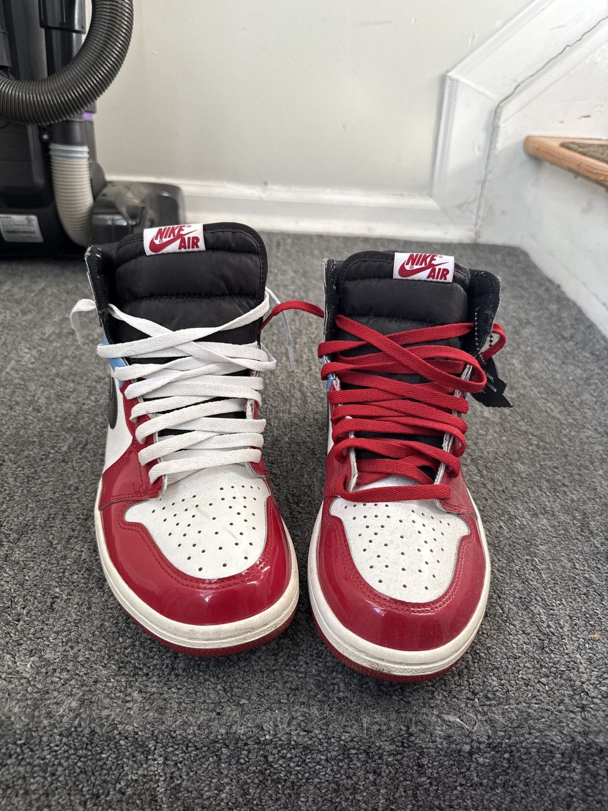 Nike Jordan 1 Fearless UNC Chicago Size US 10 / EU 43 - 1 Thumbnail
