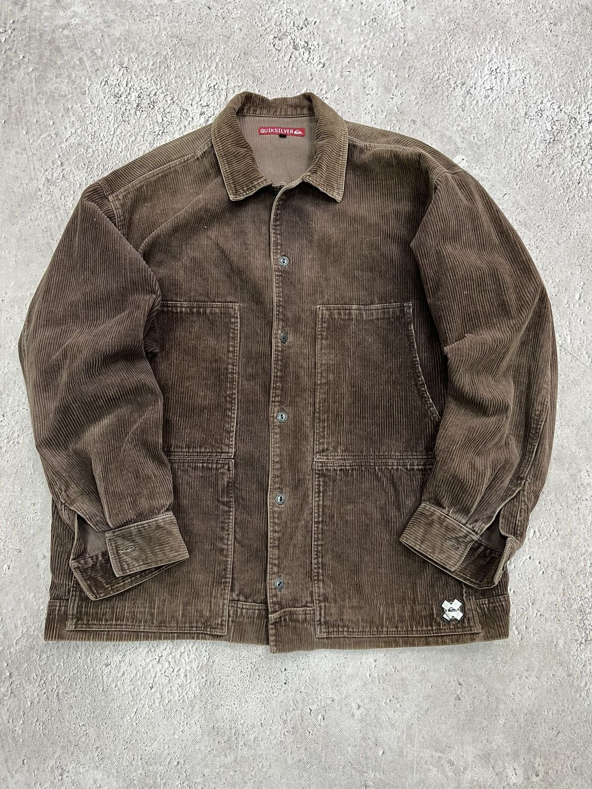 Quiksilver × Vintage Vintage Quicksilver Light Jacket Multi-pocket work Wear Size US M / EU 48-50 / 2 - 10 Thumbnail