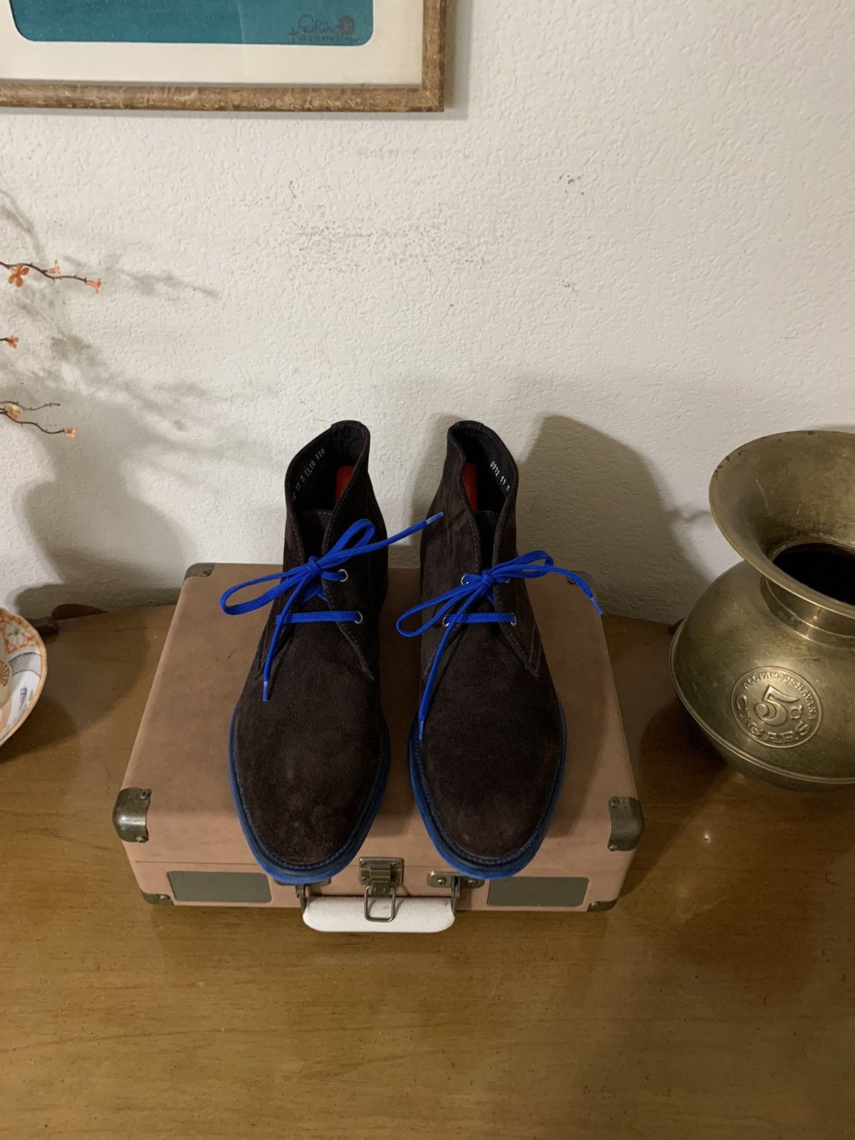 Donald Pliner ELIO Suede Chukka boots Size US 11 / EU 44 - 2 Thumbnail