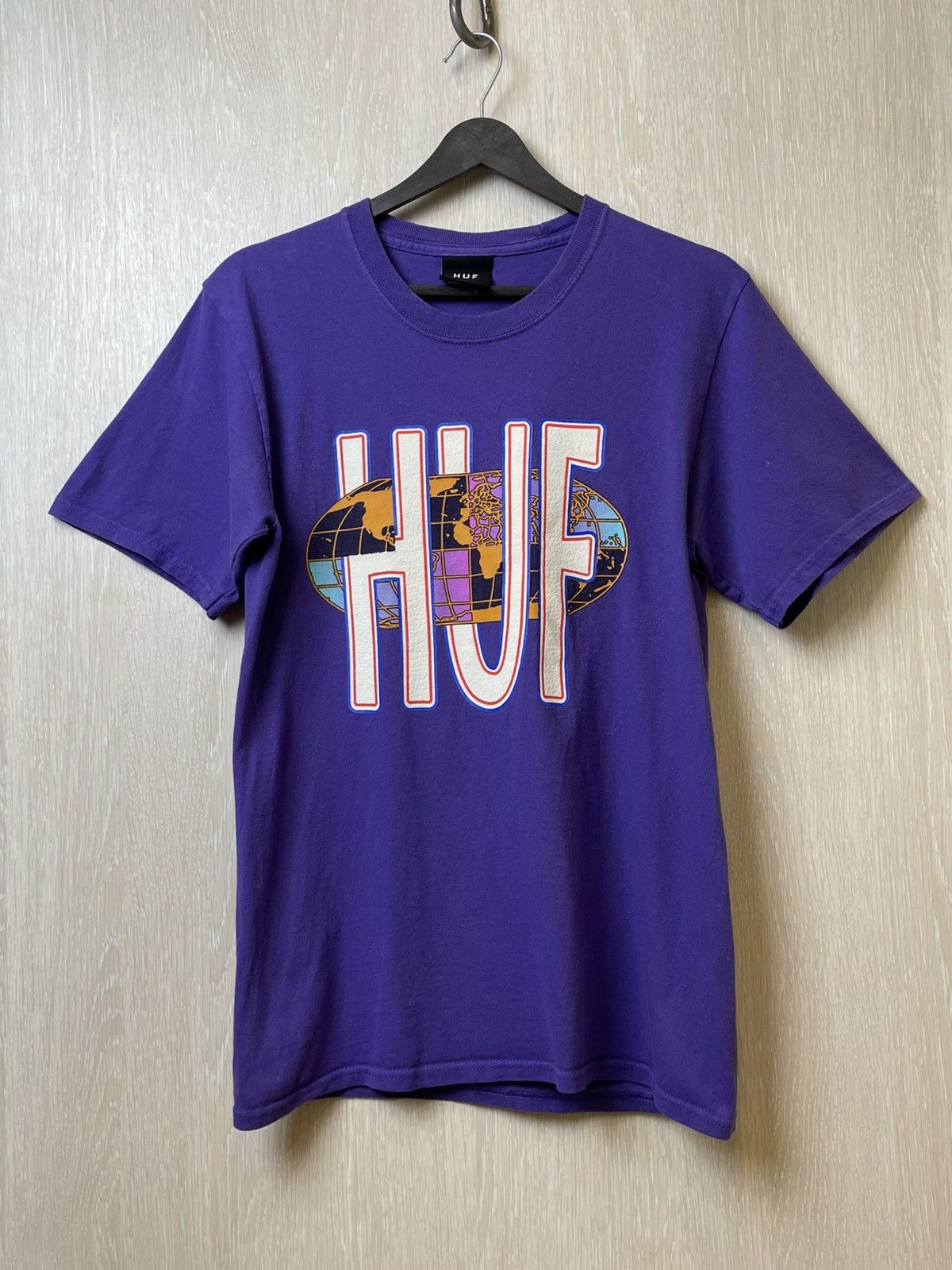 Huf Men’s Huf World USA Tshirt Size US S / EU 44-46 / 1 - 4 Thumbnail