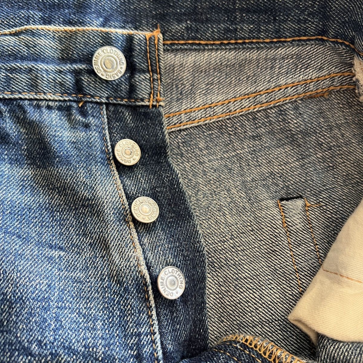 Denime Vintage Denime Authentic Selvedge Denim Jeans Made In Japan Size US 36 / EU 52 - 13 Thumbnail