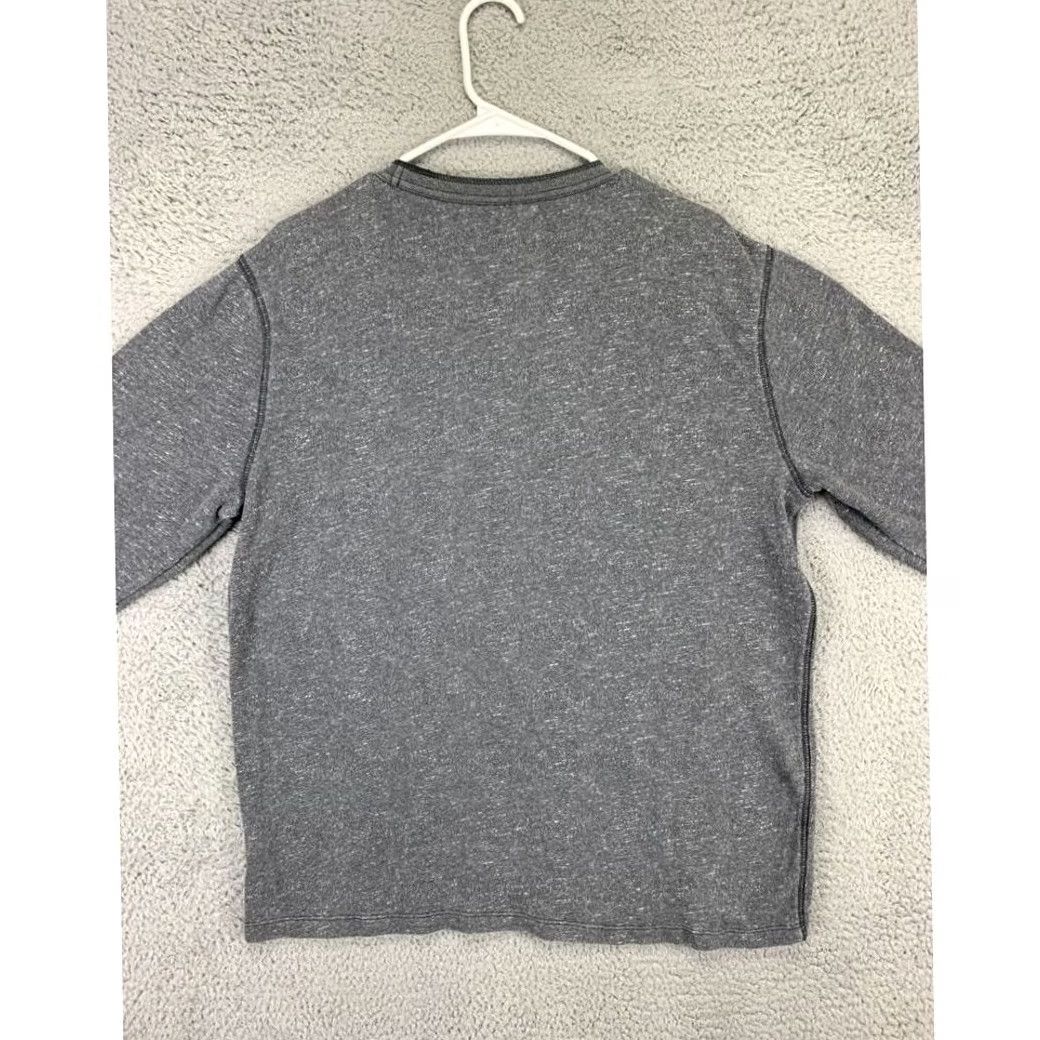 Gap Gap Sweatshirt Mens XL Grey Crew Neck Pullover Knit 100% Cotton Preppy Outdoor Holiday All Seasons Logo Solid Size US XL / EU 56 / 4 - 2 Thumbnail