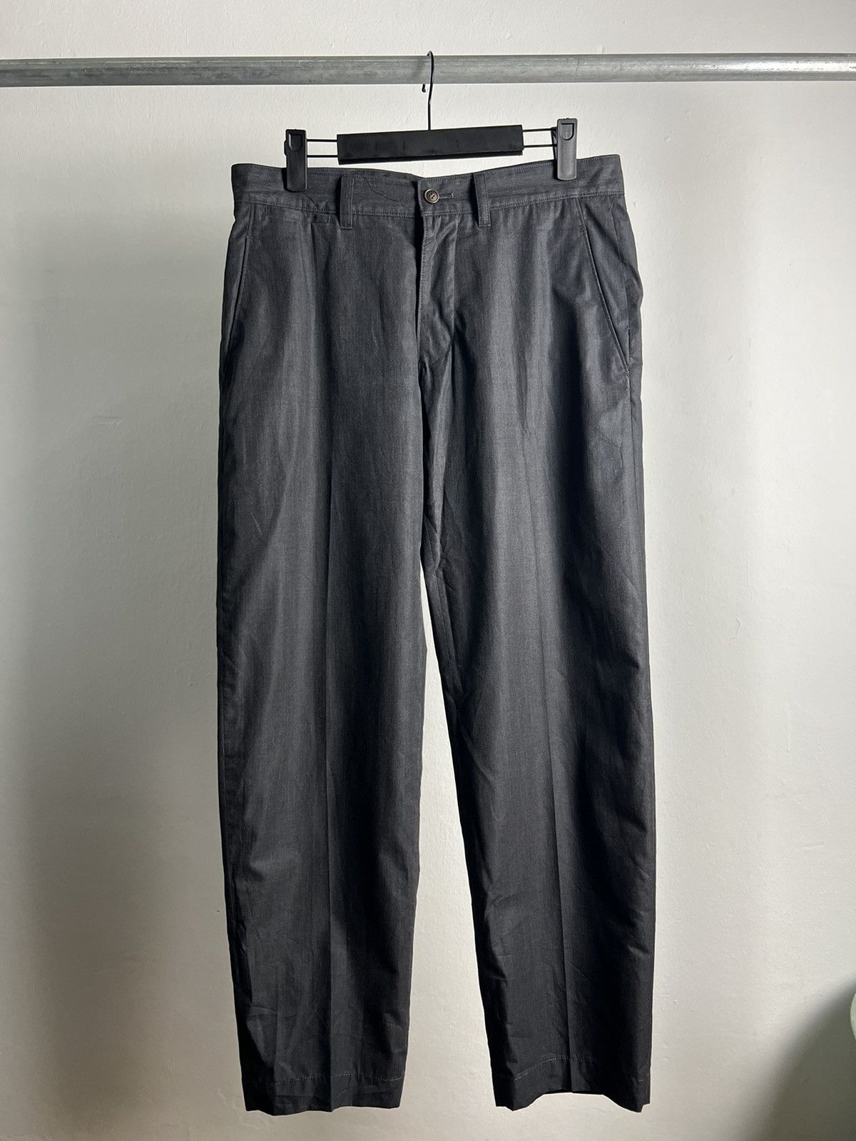 Helmut Lang Helmut Lang Seersucker Elastane Pants Size US 32 / EU 48 - 1 Thumbnail
