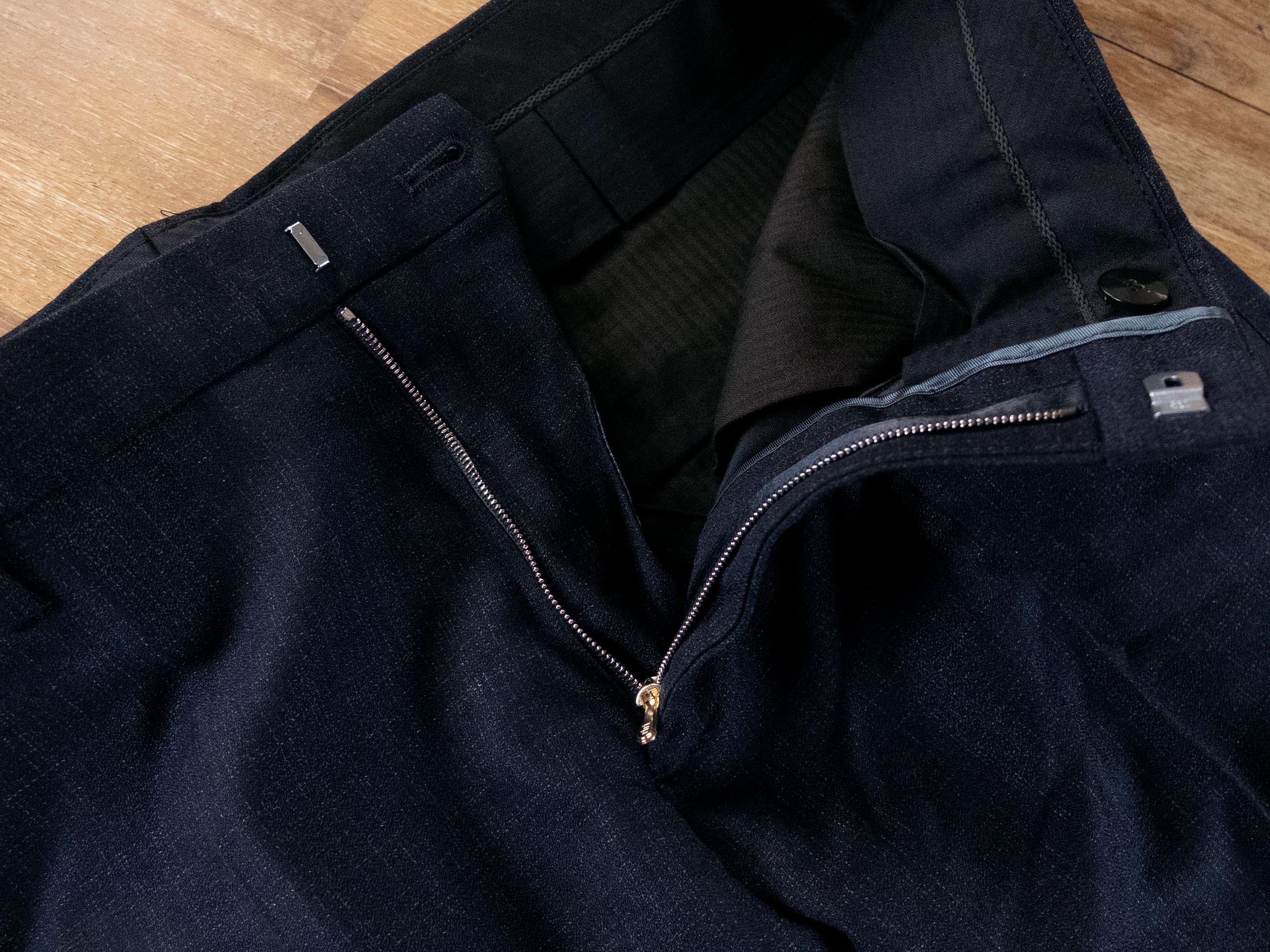 Paul Smith PAUL SMITH mainline navy blue wool dress pants Size 32 Size US 32 / EU 48 - 4 Thumbnail