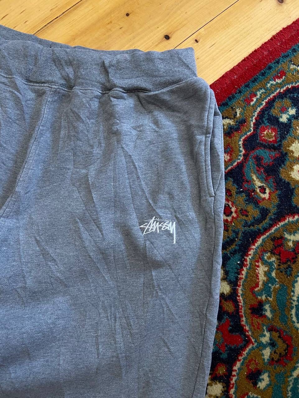 Stussy × Vintage Stussy Sport Grey Sweatpants Size US 30 / EU 46 - 3 Thumbnail
