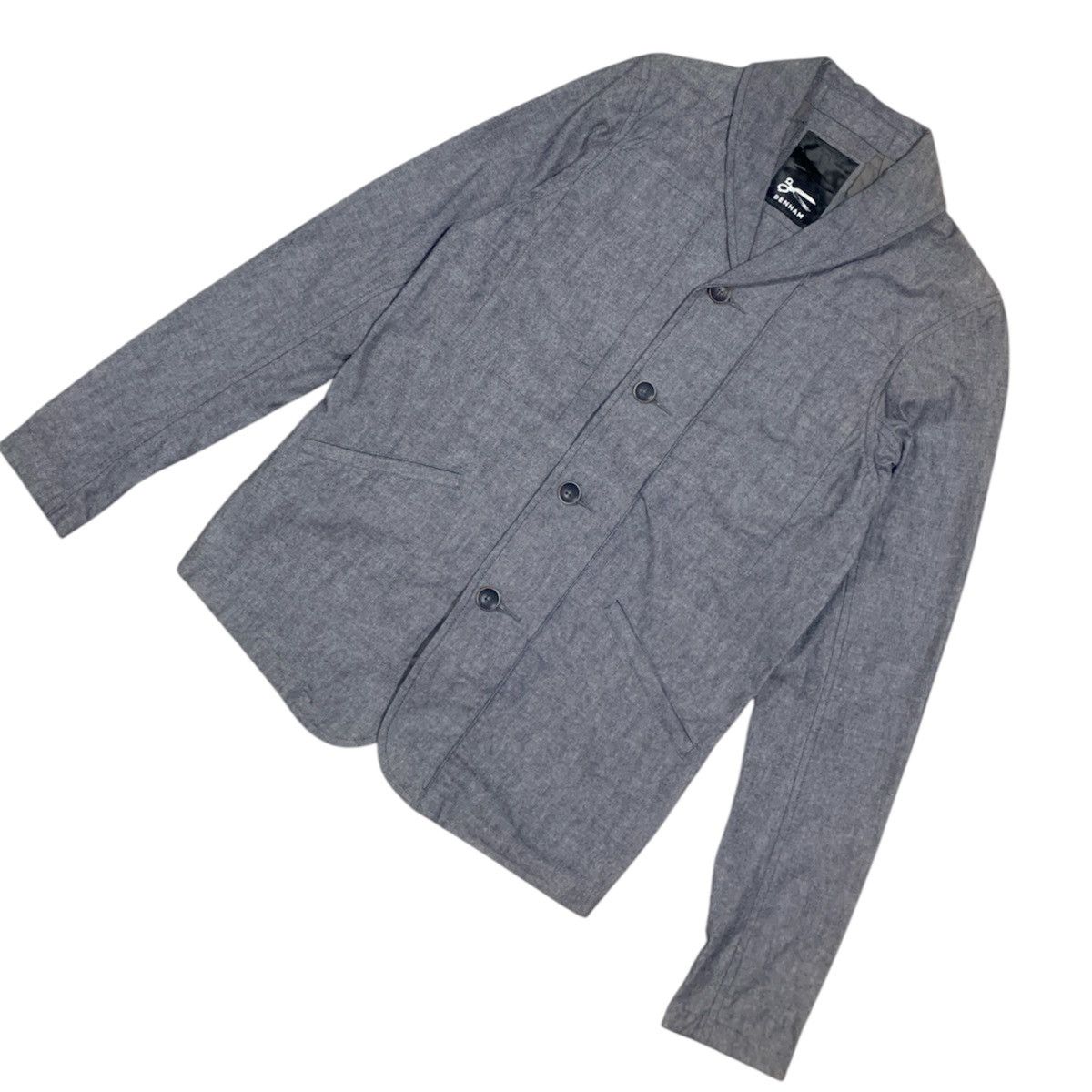 DENHAM Denham The Jeanmaker Zuckie C Shawl Collar Blouson Jacket Size US S / EU 44-46 / 1 - 4 Thumbnail